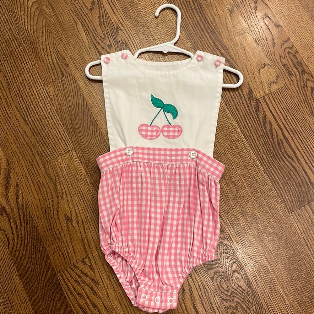 2T Posh Pickle cherry bubble. Second owners but never wore. GUC.
